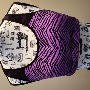 Victoria's Secret PINK YOGA Zebra Print Sports Bra Women's Large